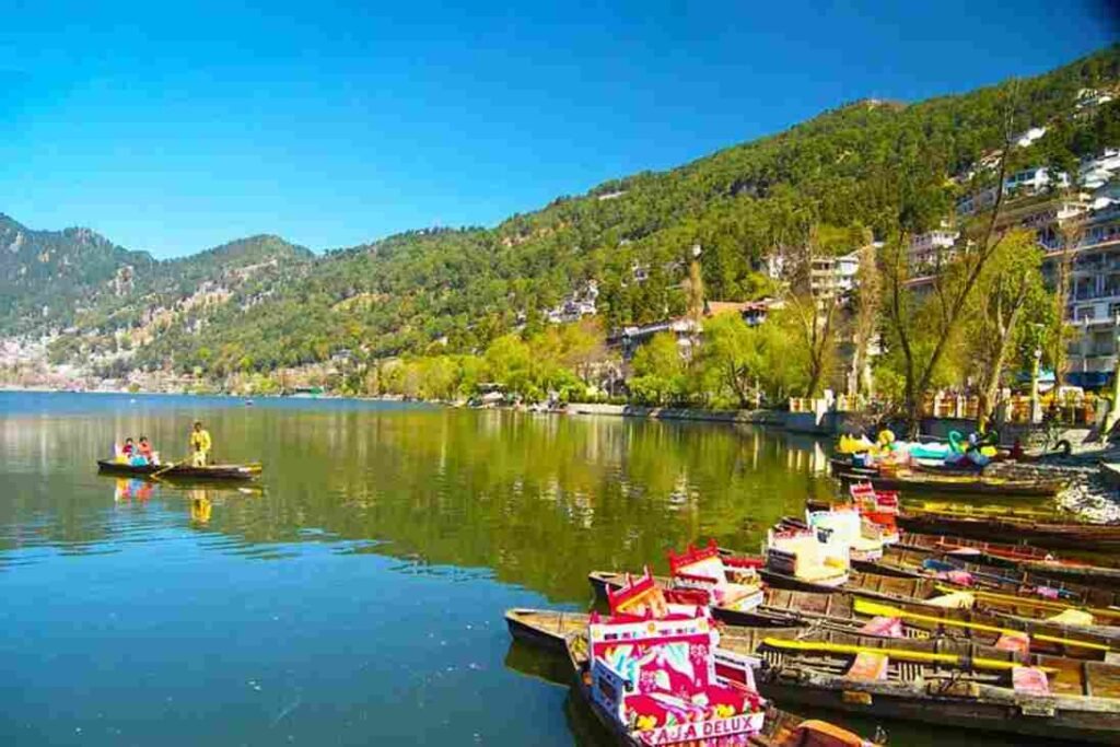 Boating at Naini Lake