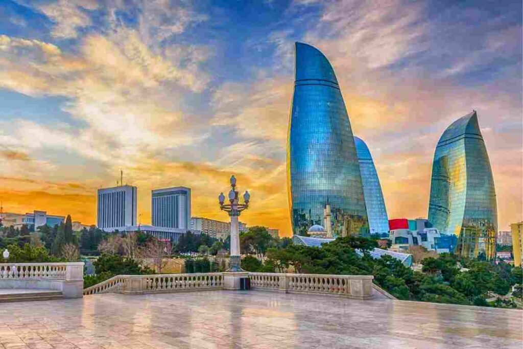 Caspian Sea Views from Highland Park