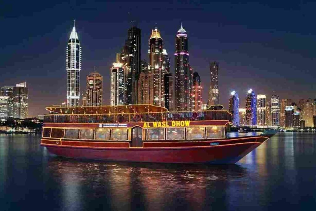 Dhow Cruise at Dubai Creek or Marina