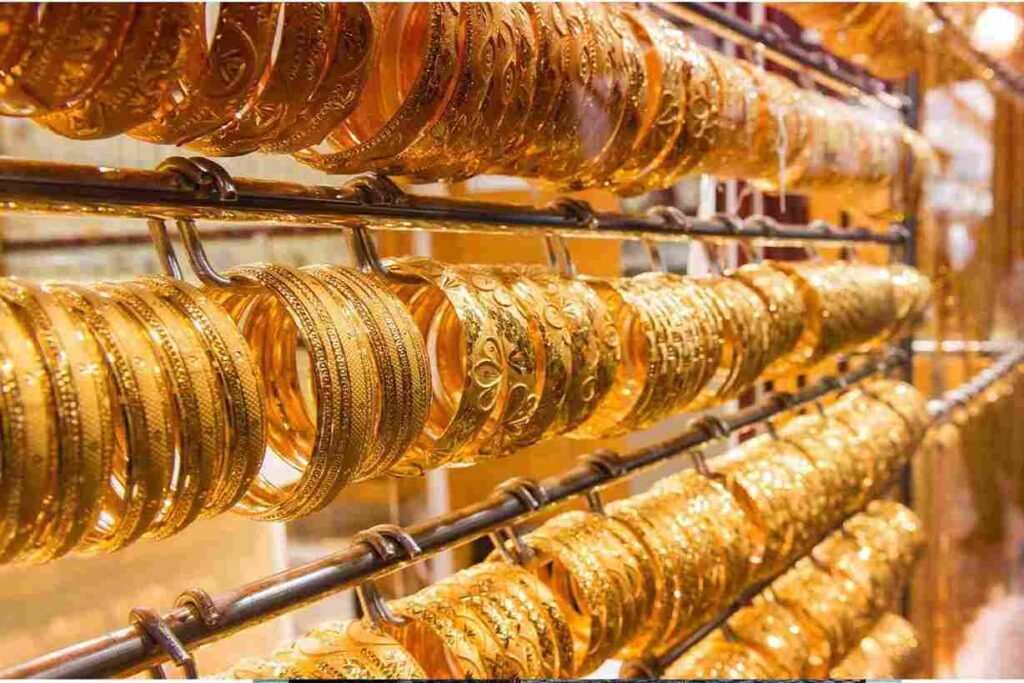 Gold and spice shops in Dubai