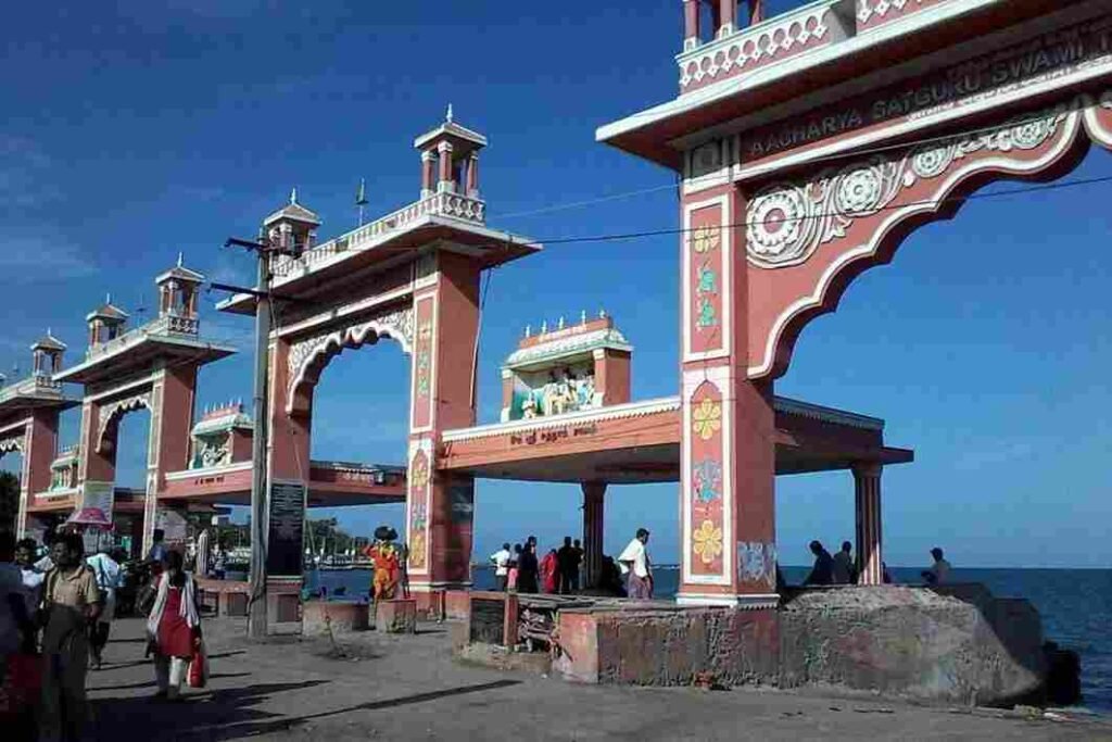 Holy Bath at Agni Theertham